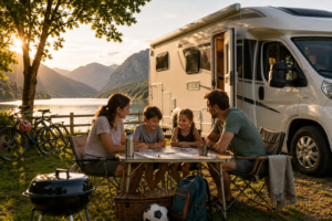 Viaggiare in camper con bambini